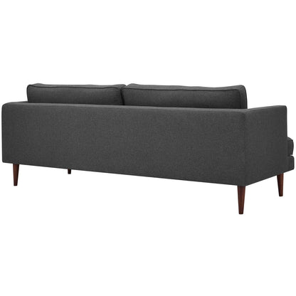 Agile Upholstered Fabric Sofa By HouseBean