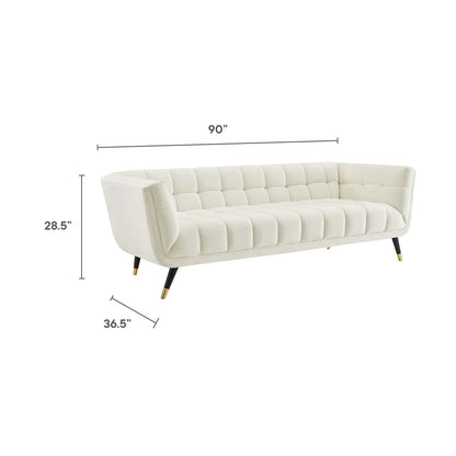 Adept Performance Velvet Sofa By HouseBean