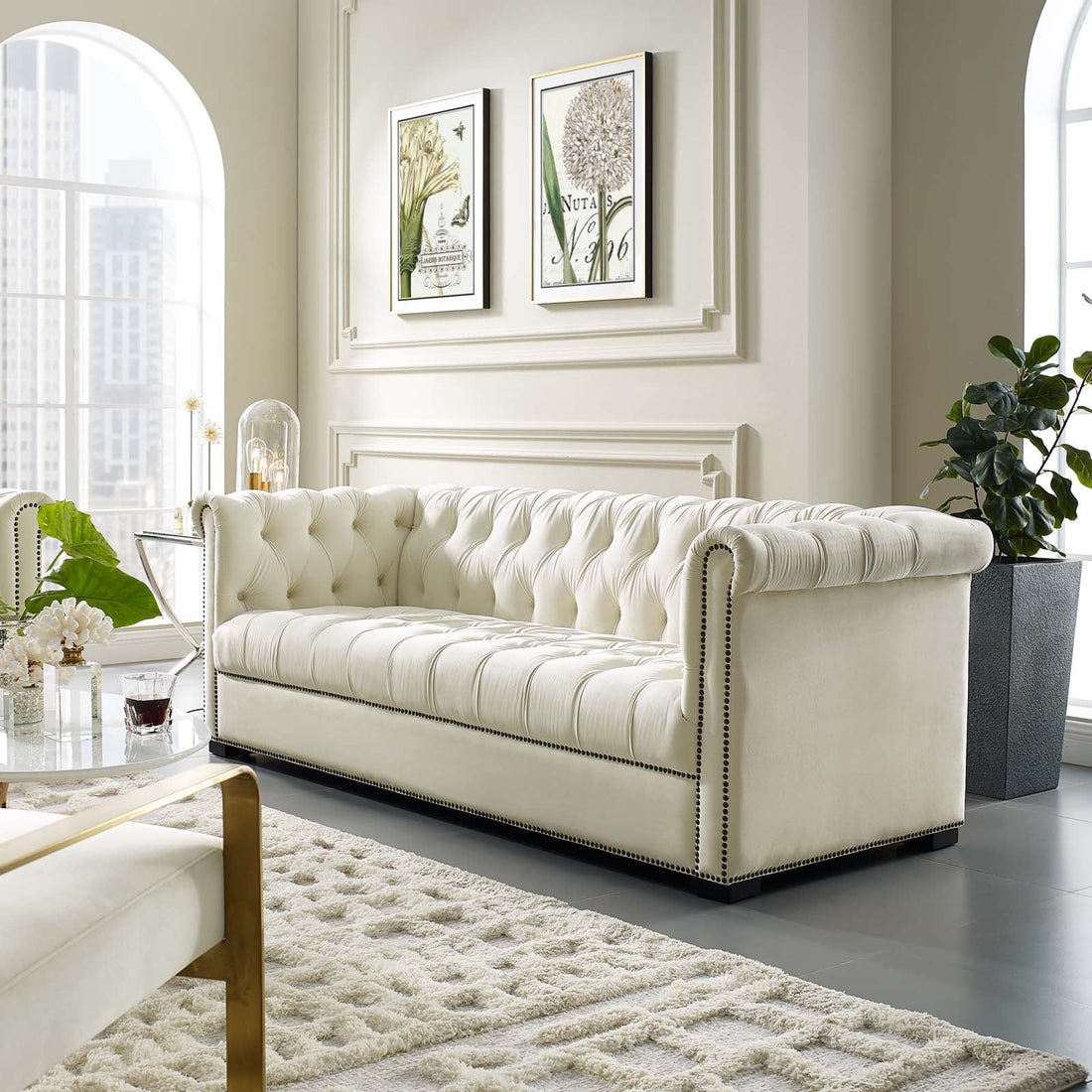 Heritage Performance Velvet Sofa by Modway