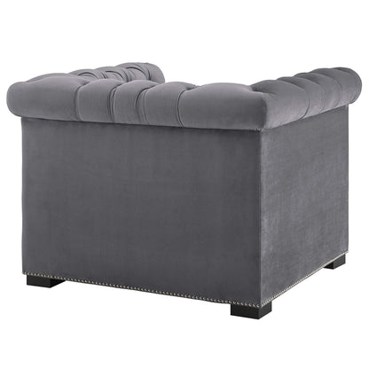 Heritage Performance Velvet Armchair by Modway