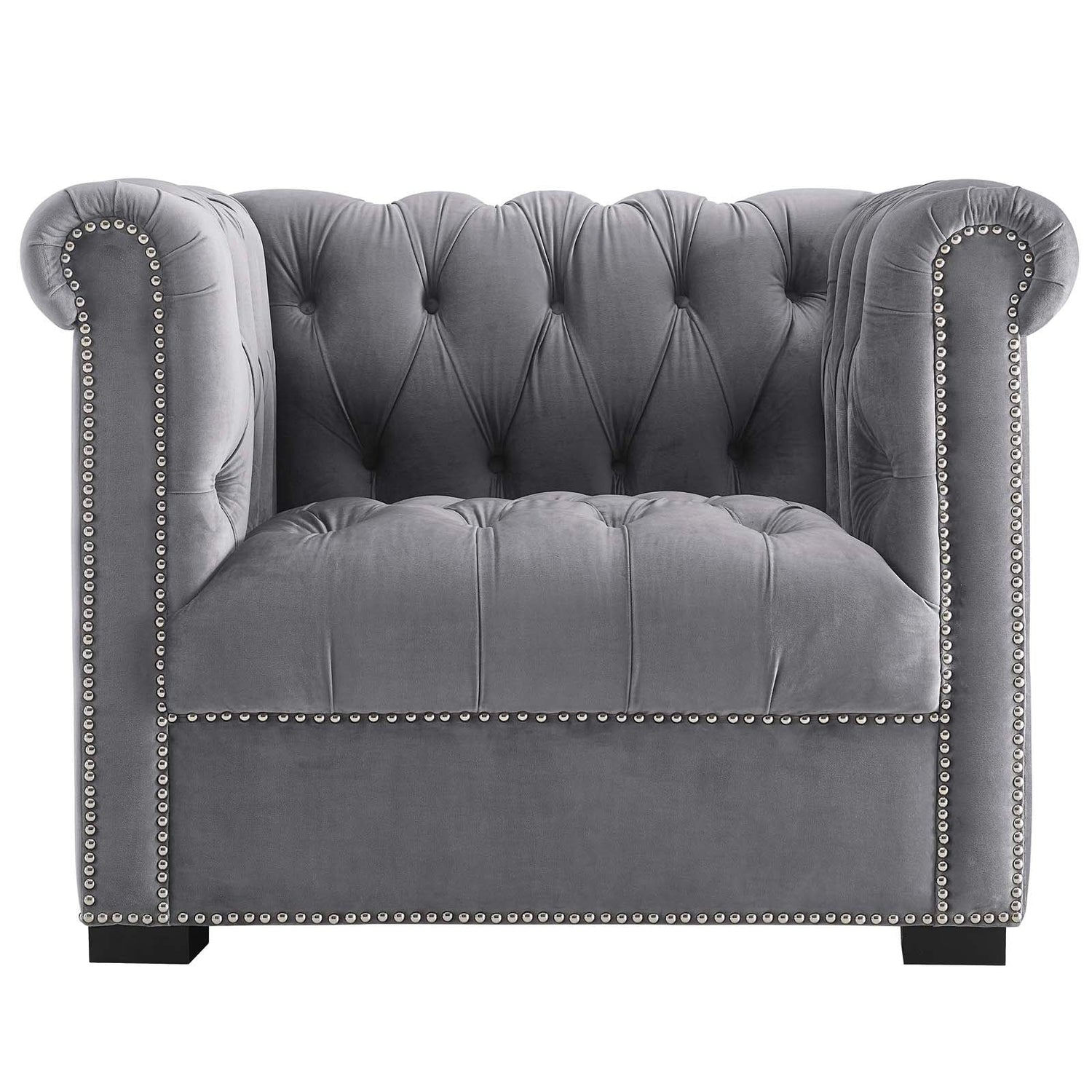 Heritage Performance Velvet Armchair by Modway