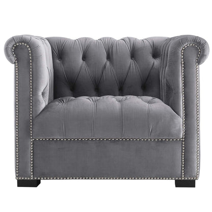 Heritage Performance Velvet Armchair by Modway