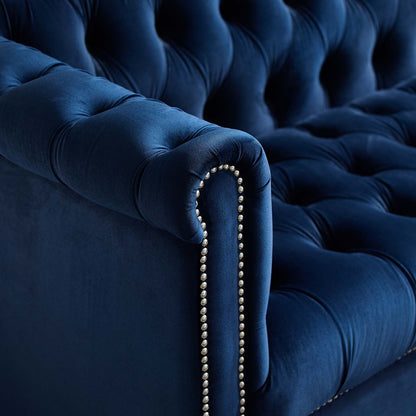 Heritage Performance Velvet Armchair by Modway
