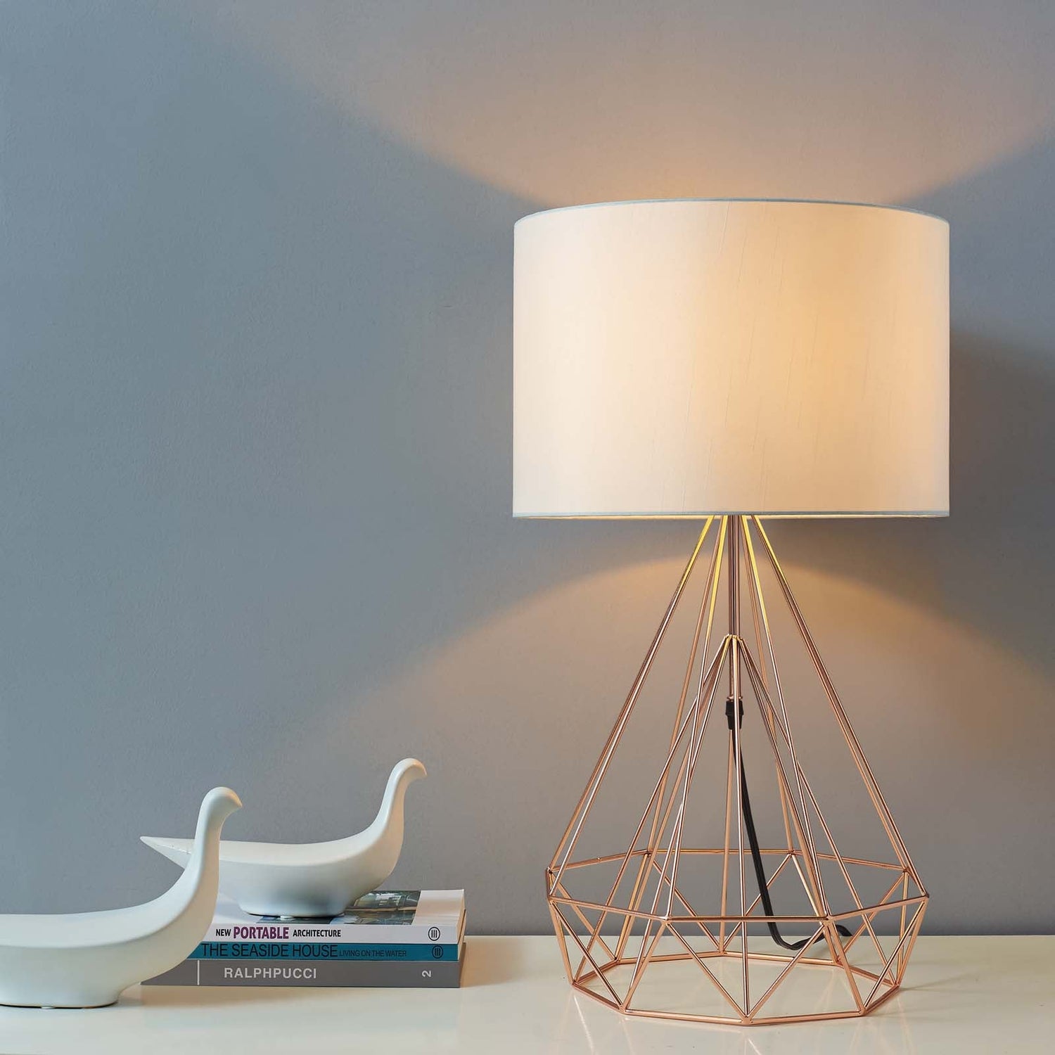 Precious Rose Gold Table Lamp By HouseBean