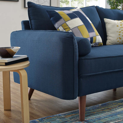 Revive Upholstered Fabric Loveseat By HouseBean