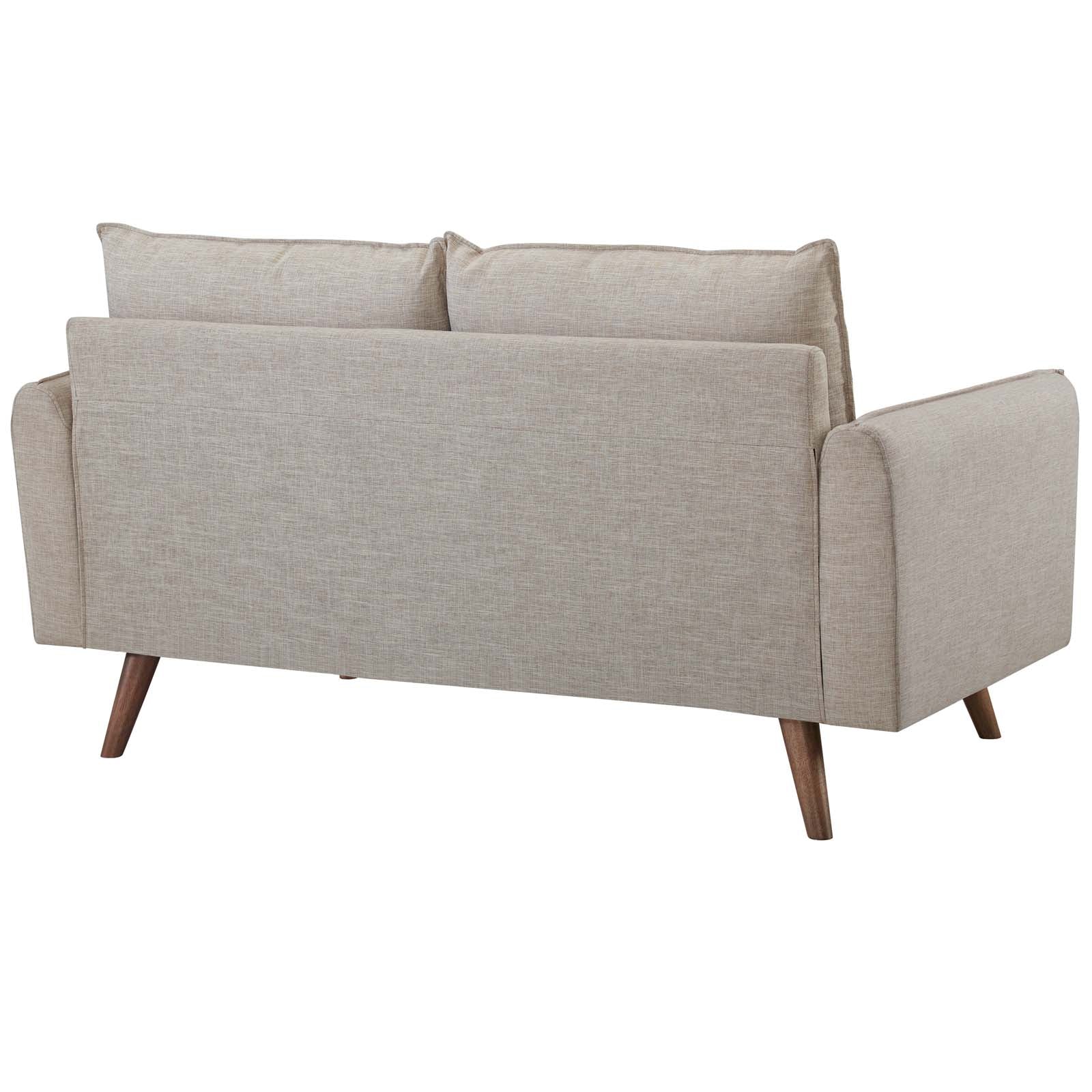 Revive Upholstered Fabric Loveseat By HouseBean