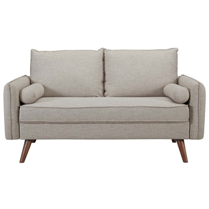 Revive Upholstered Fabric Loveseat By HouseBean