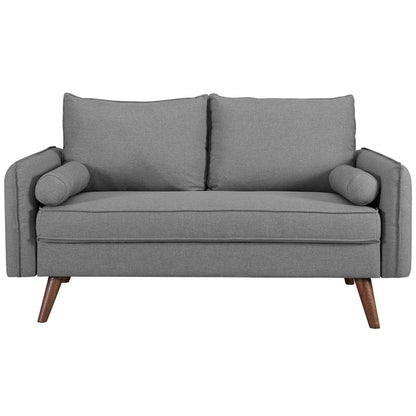 Revive Upholstered Fabric Loveseat By HouseBean