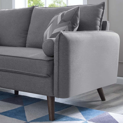 Revive Upholstered Fabric Loveseat By HouseBean