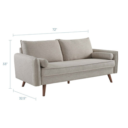 Revive Upholstered Fabric Sofa By HouseBean