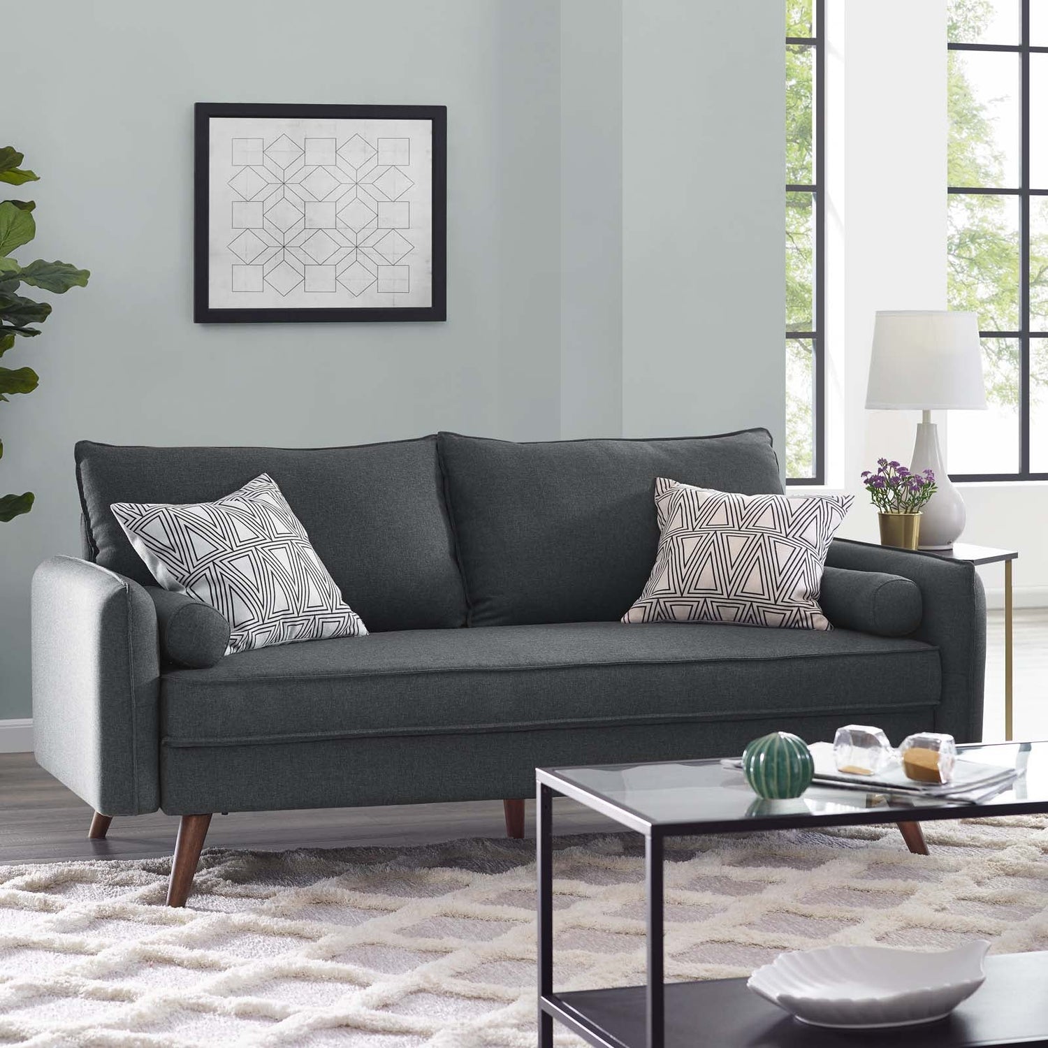 Revive Upholstered Fabric Sofa By HouseBean