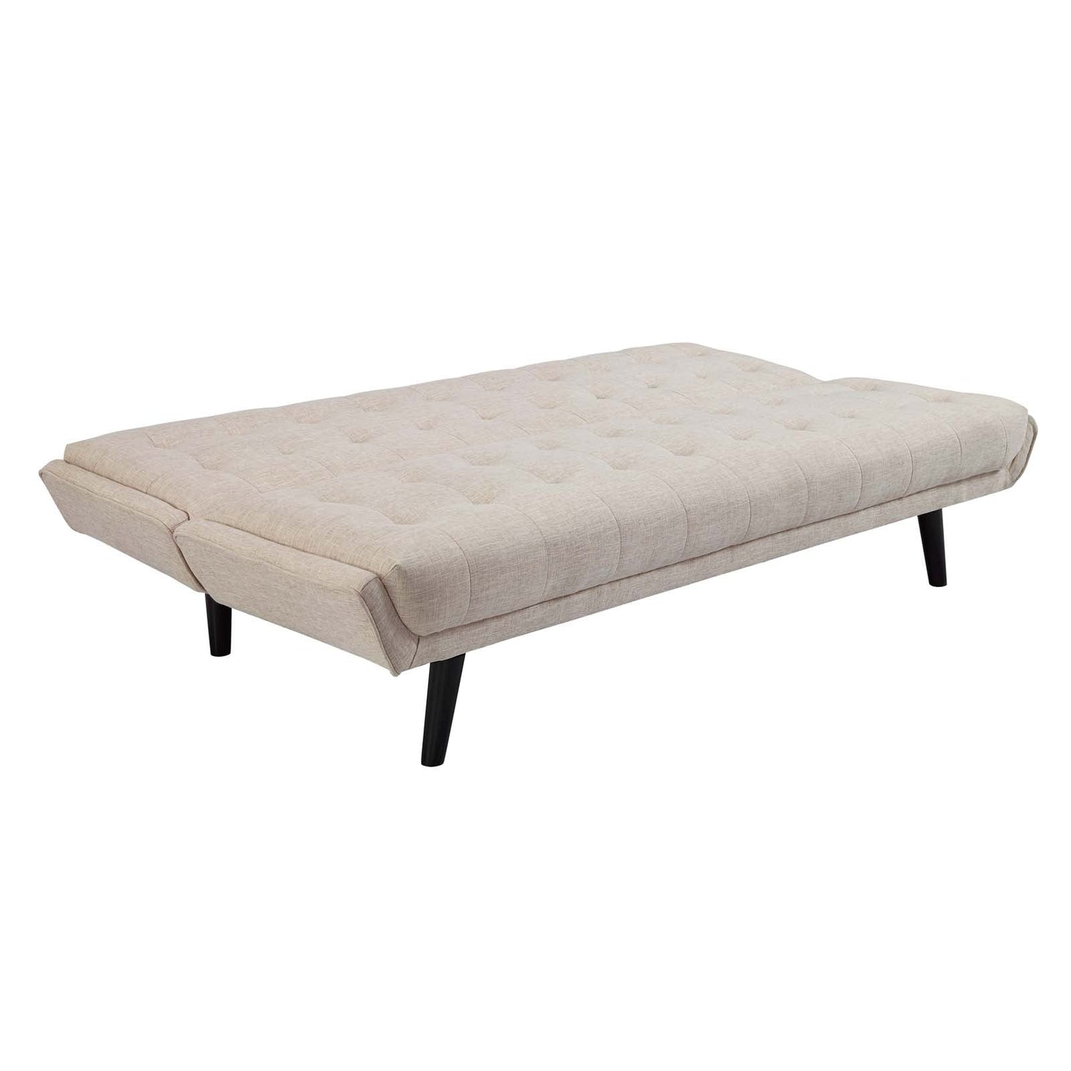 Glance Tufted Convertible Fabric Sofa Bed By HouseBean