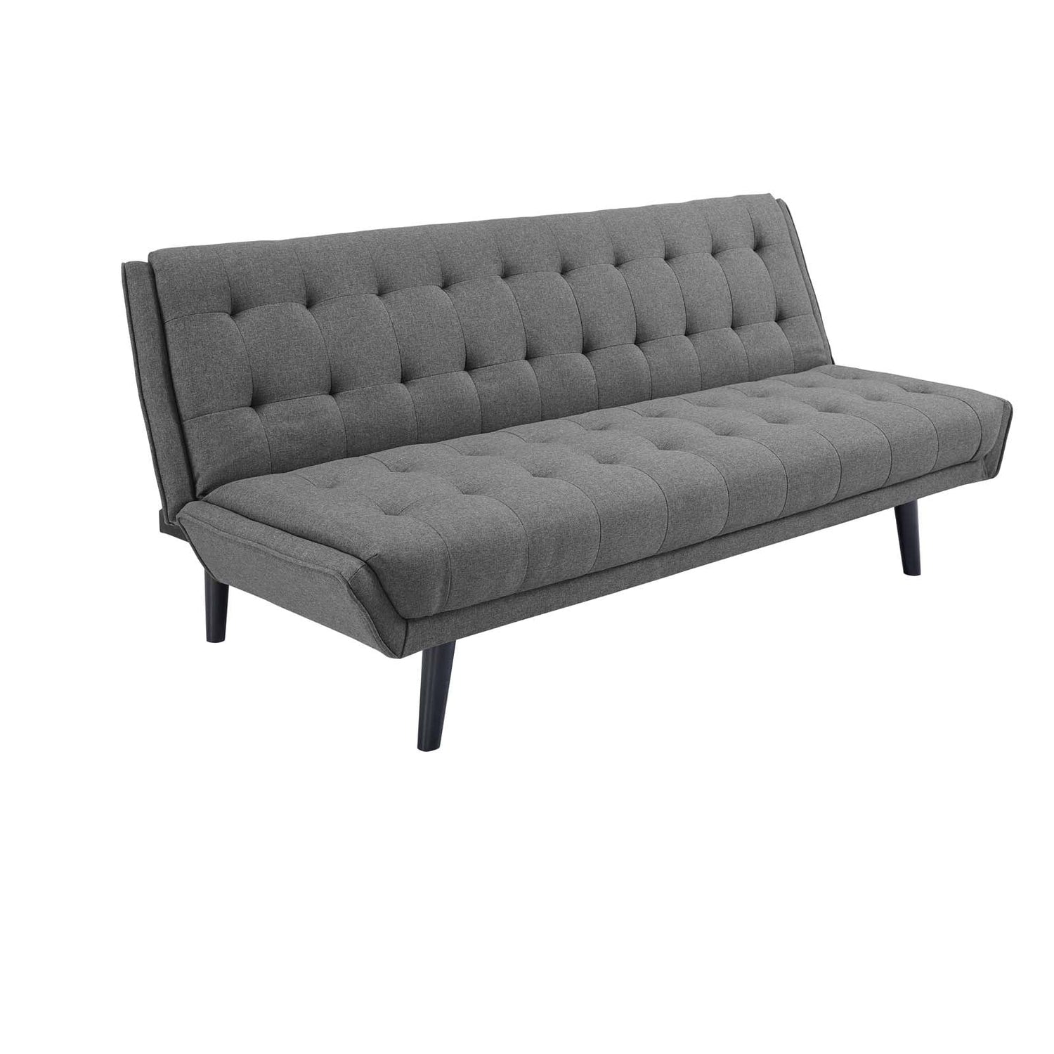 Glance Tufted Convertible Fabric Sofa Bed By HouseBean