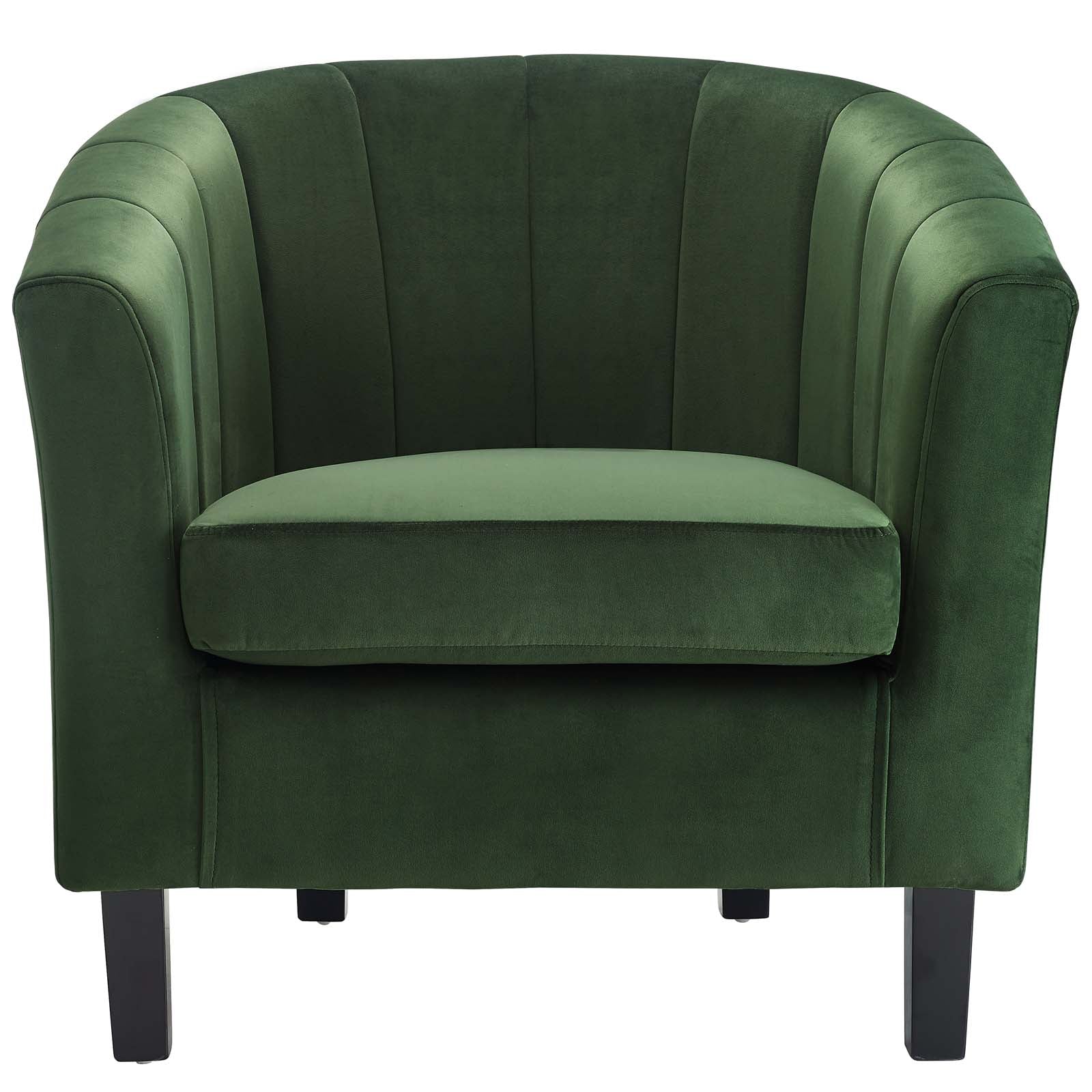 Prospect Channel Tufted Performance Velvet Armchair By HouseBean