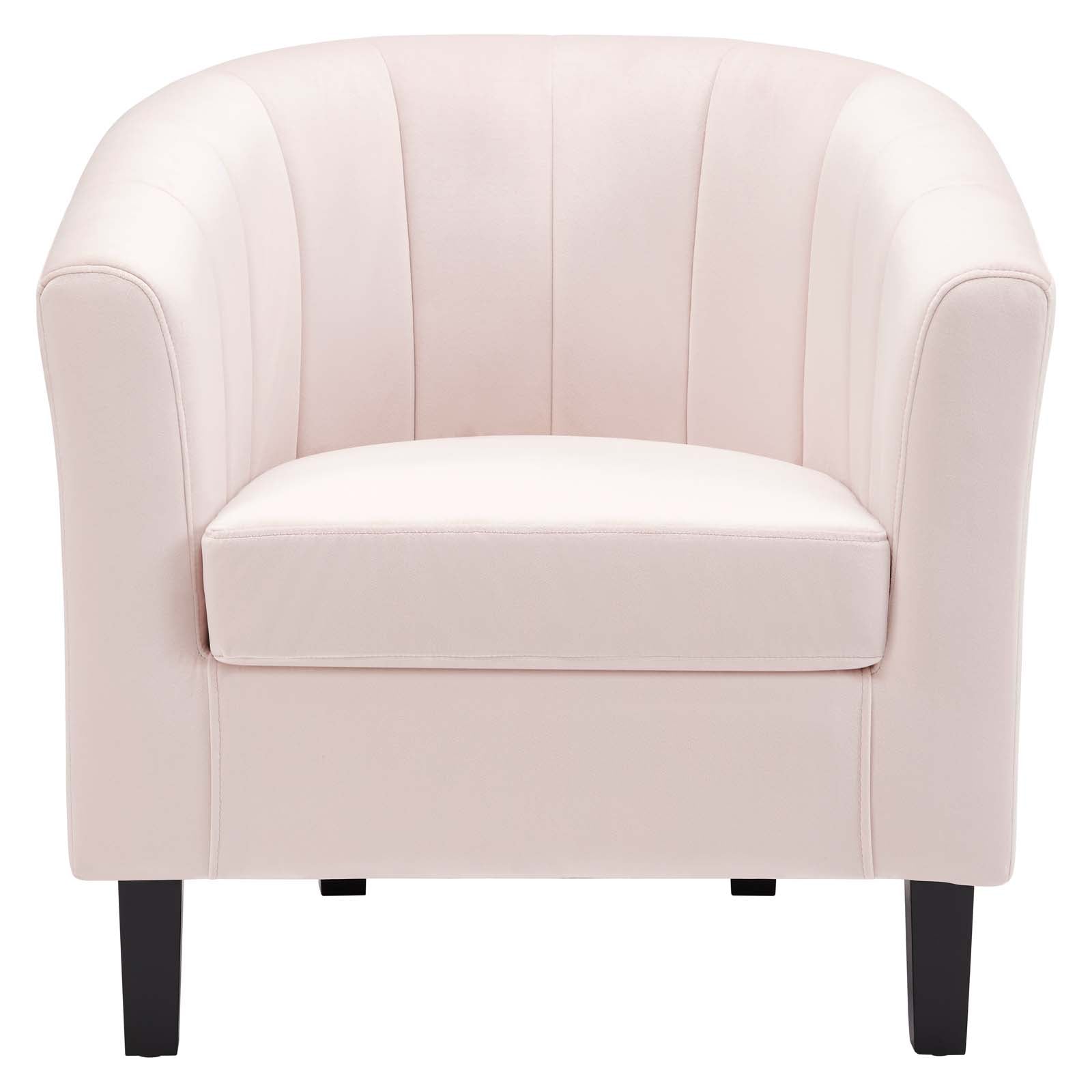 Prospect Channel Tufted Performance Velvet Armchair By HouseBean