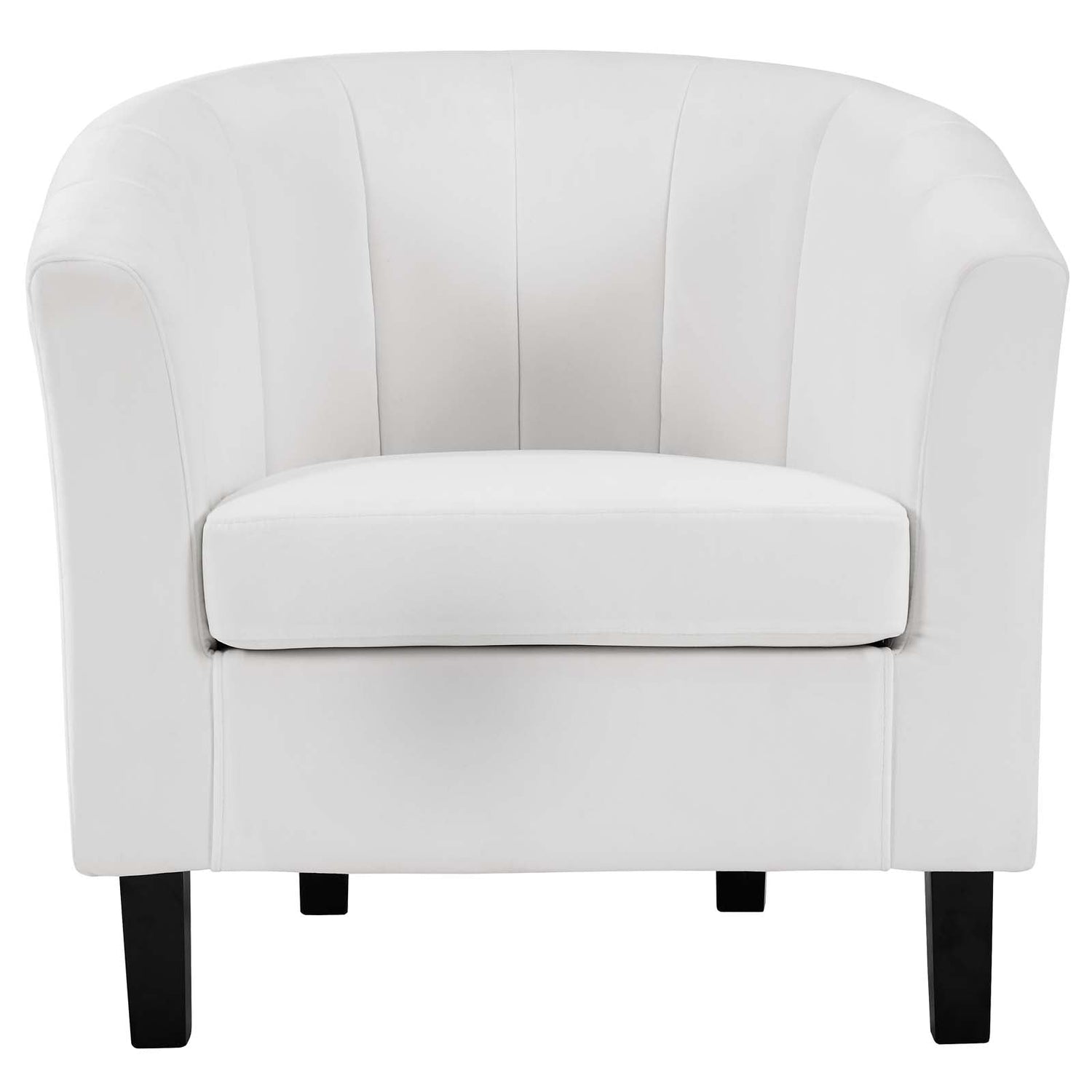 Prospect Channel Tufted Performance Velvet Armchair By HouseBean