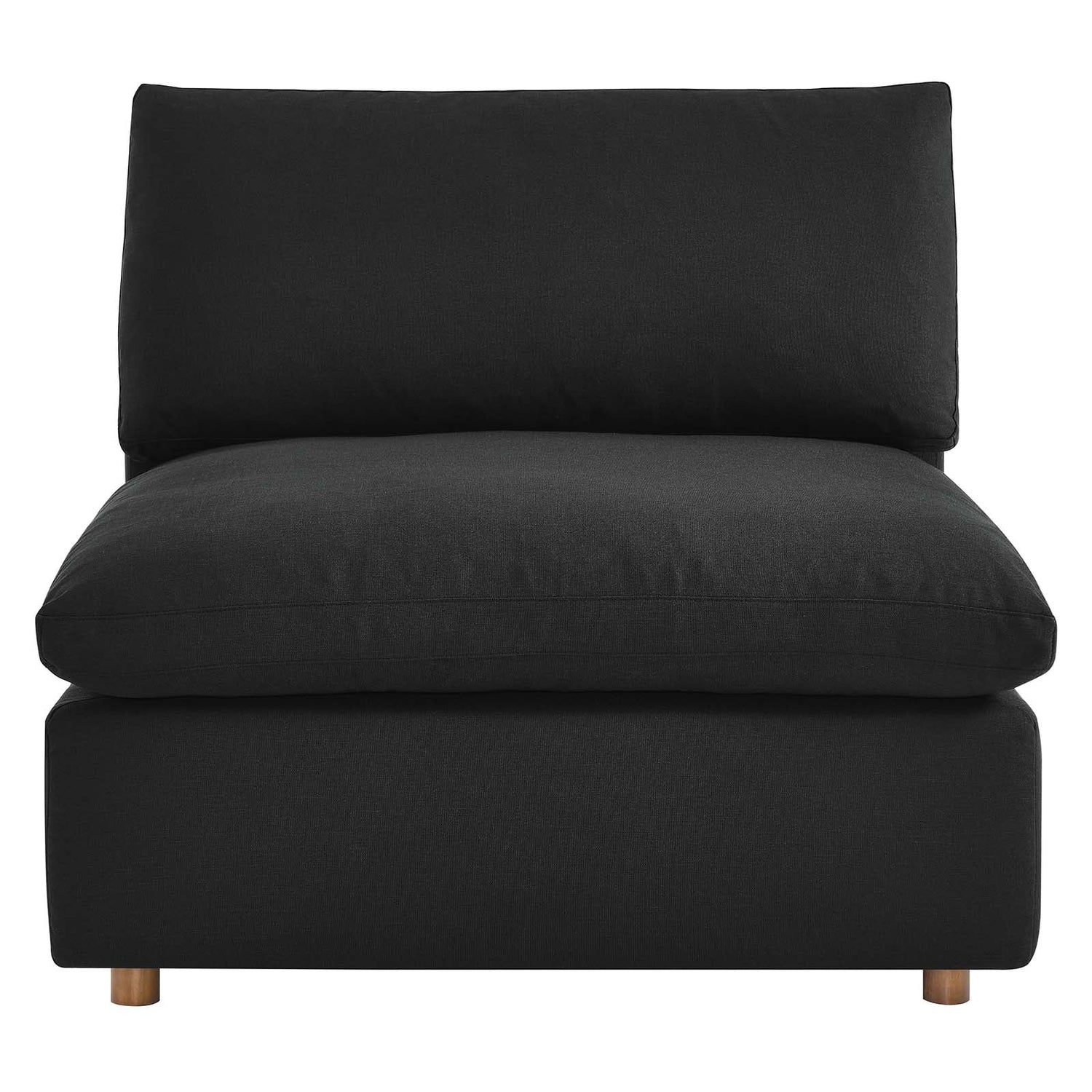 Commix Down Filled Overstuffed Armless Chair By HouseBean