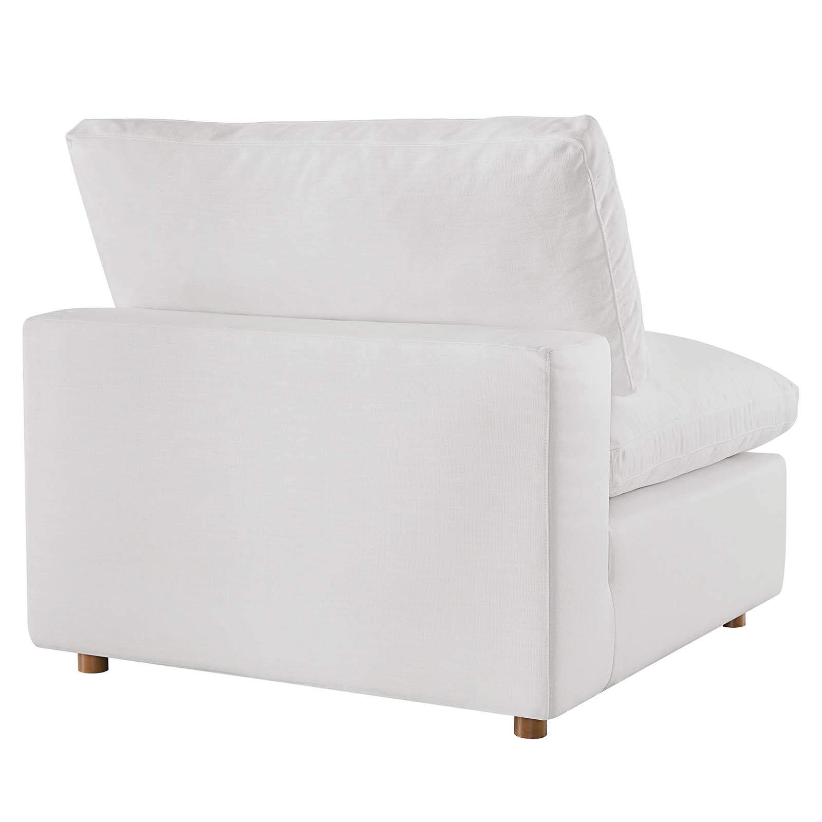 Commix Down Filled Overstuffed Armless Chair By HouseBean