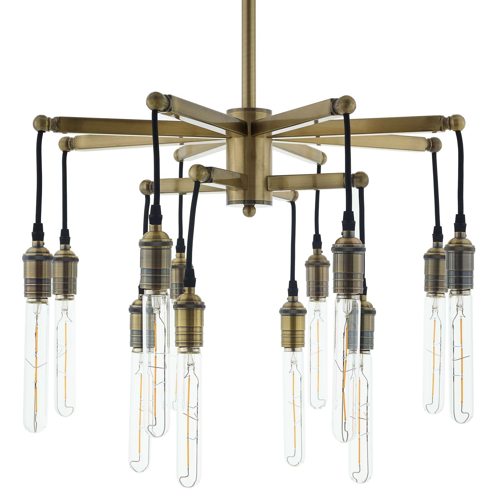 Resolve Antique Brass Ceiling Light Pendant Chandelier By HouseBean