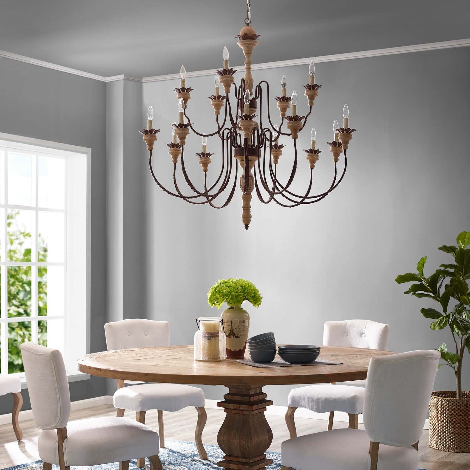 Nobility Pendant Light Ceiling Candelabra Chandelier By HouseBean