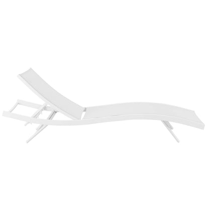 Glimpse Outdoor Patio Mesh Chaise Lounge Chair by Modway