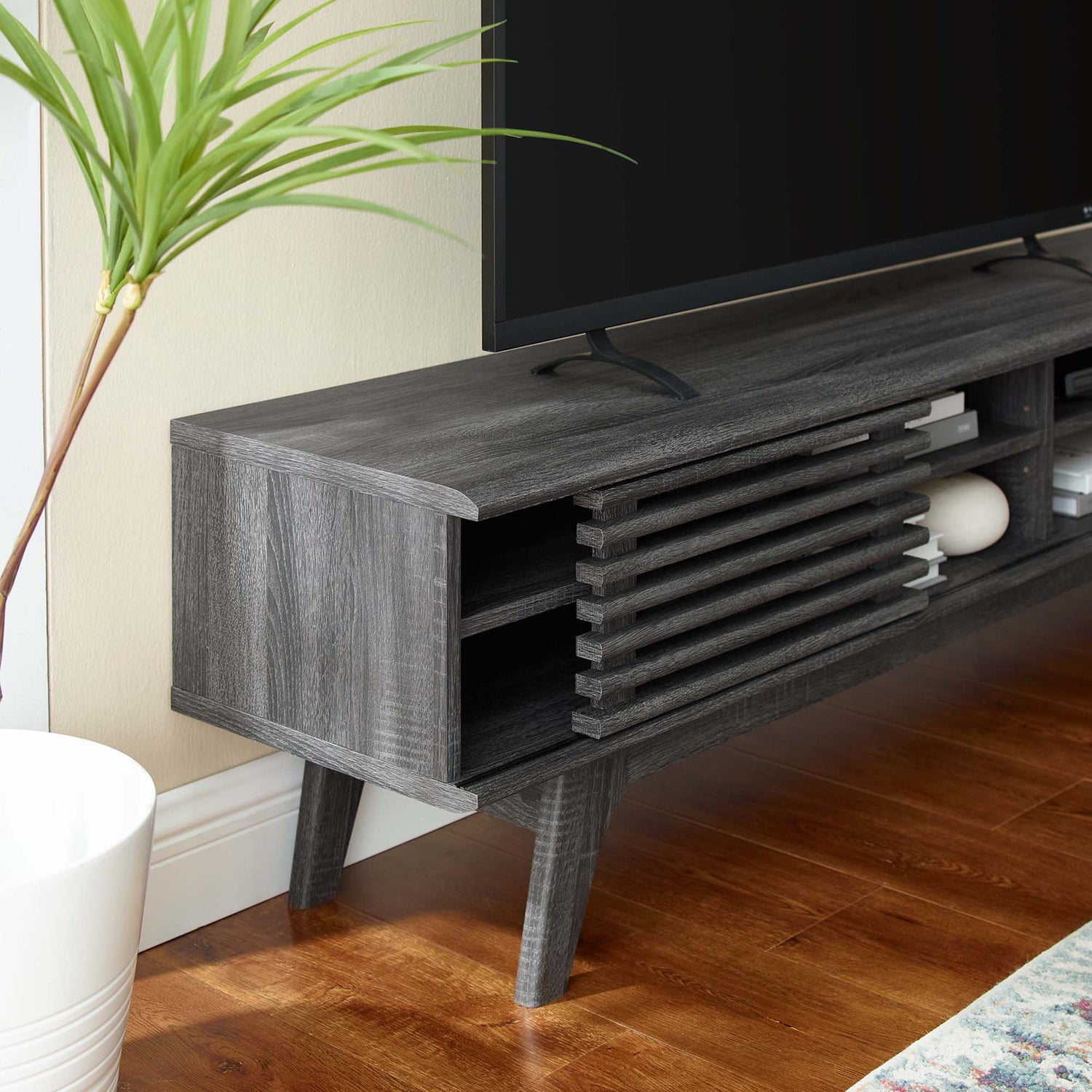 Render 70&quot; Entertainment Center TV Stand by Modway