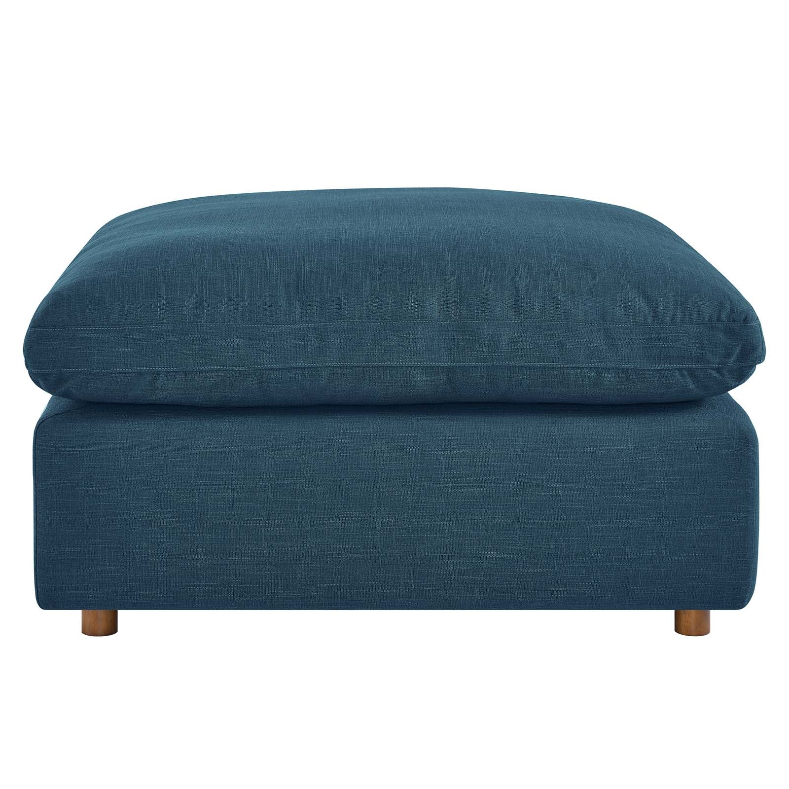 Commix Down Filled Overstuffed Ottoman By HouseBean