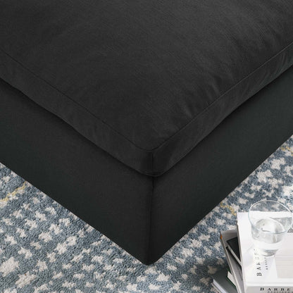 Commix Down Filled Overstuffed Ottoman By HouseBean