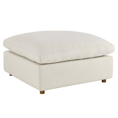 Commix Down Filled Overstuffed Ottoman By HouseBean