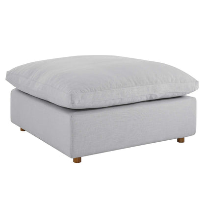 Commix Down Filled Overstuffed Ottoman By HouseBean