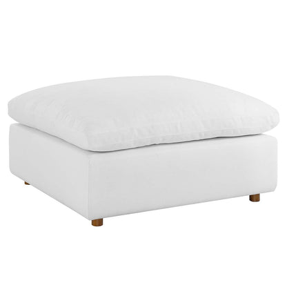 Commix Down Filled Overstuffed Ottoman By HouseBean