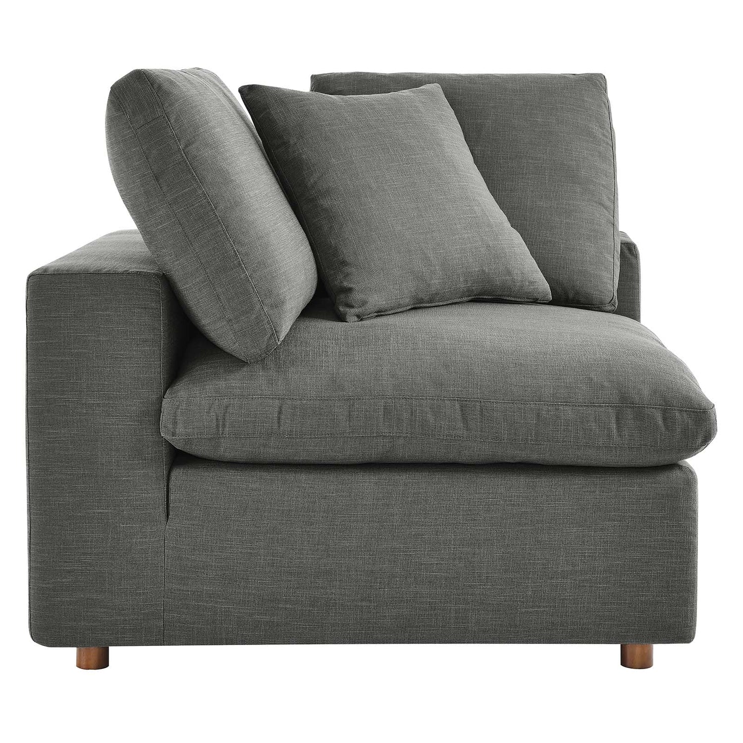 Commix Down Filled Overstuffed Corner Chair By HouseBean