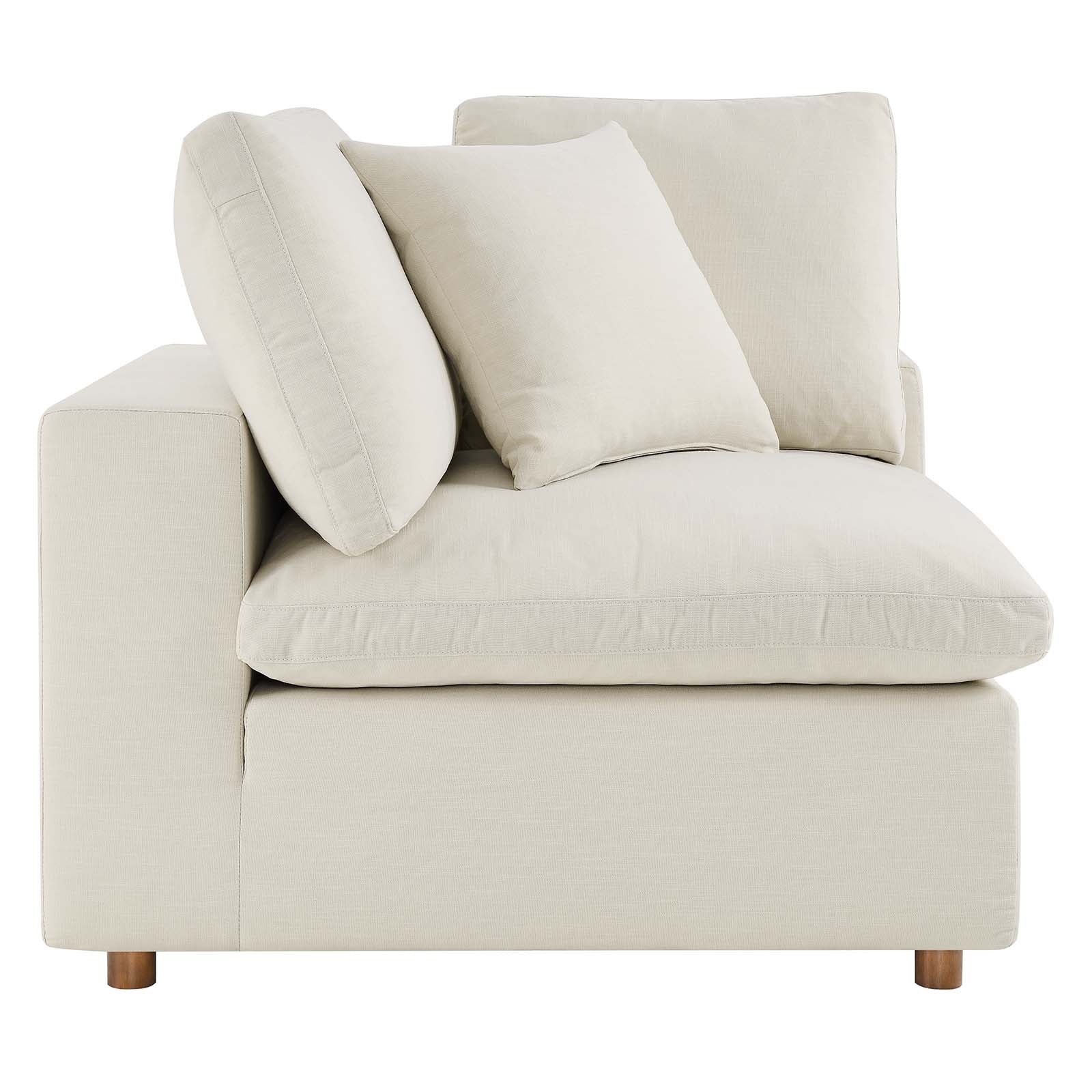 Commix Down Filled Overstuffed Corner Chair By HouseBean