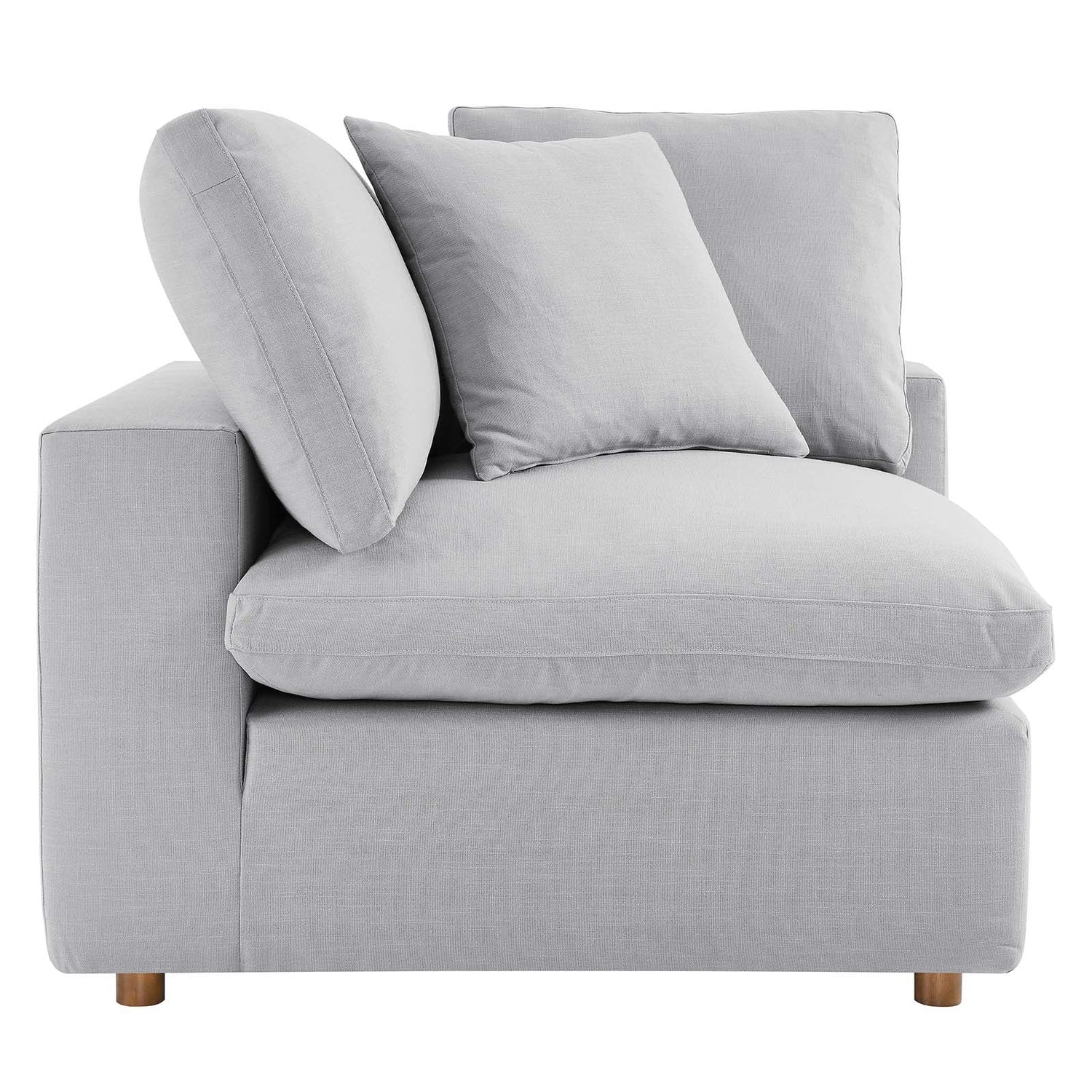 Commix Down Filled Overstuffed Corner Chair By HouseBean