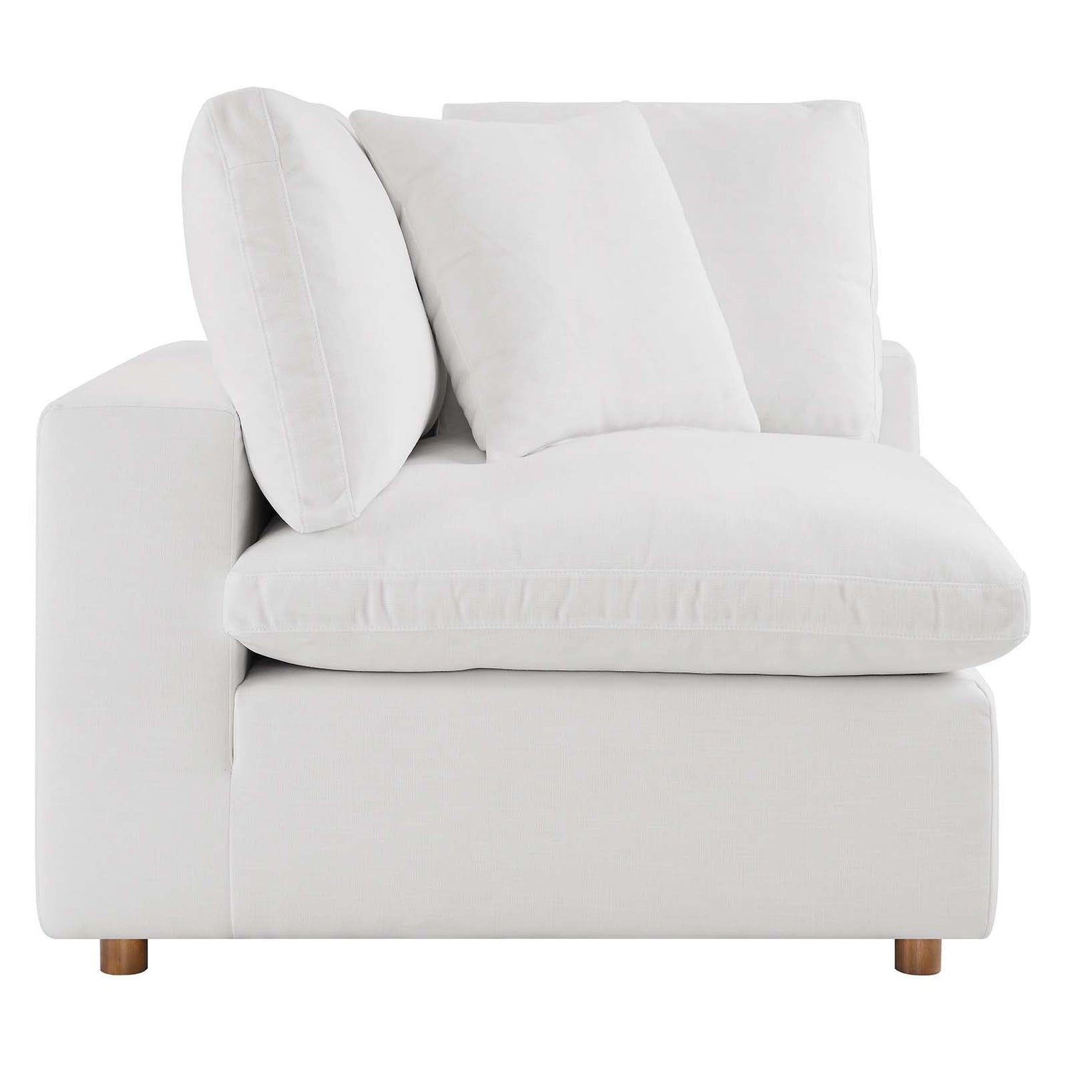 Commix Down Filled Overstuffed Corner Chair By HouseBean