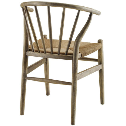 Flourish Spindle Wood Dining Side Chair By HouseBean