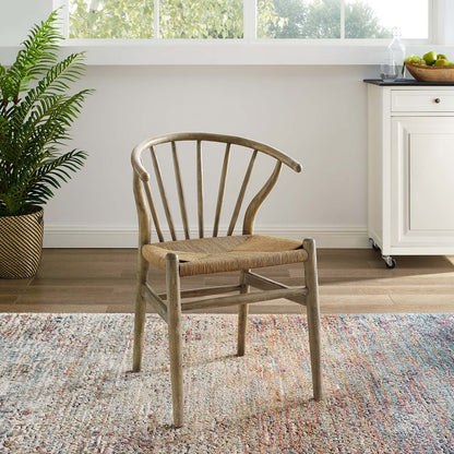 Flourish Spindle Wood Dining Side Chair By HouseBean