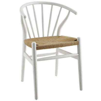 Flourish Spindle Wood Dining Side Chair By HouseBean