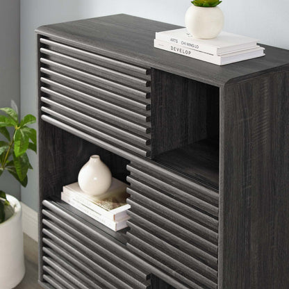 Render Three-Tier Display Storage Cabinet Stand By HouseBean