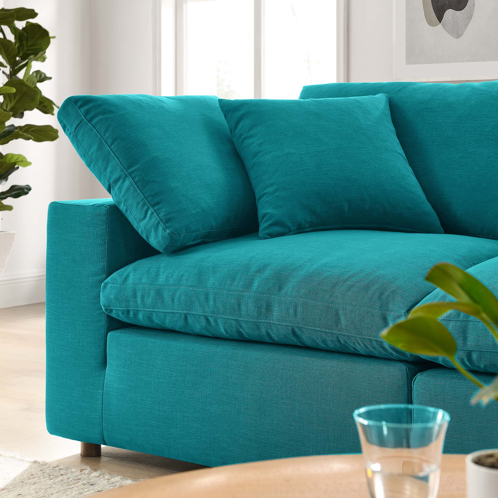 Commix Loveseat Sectional by Modway