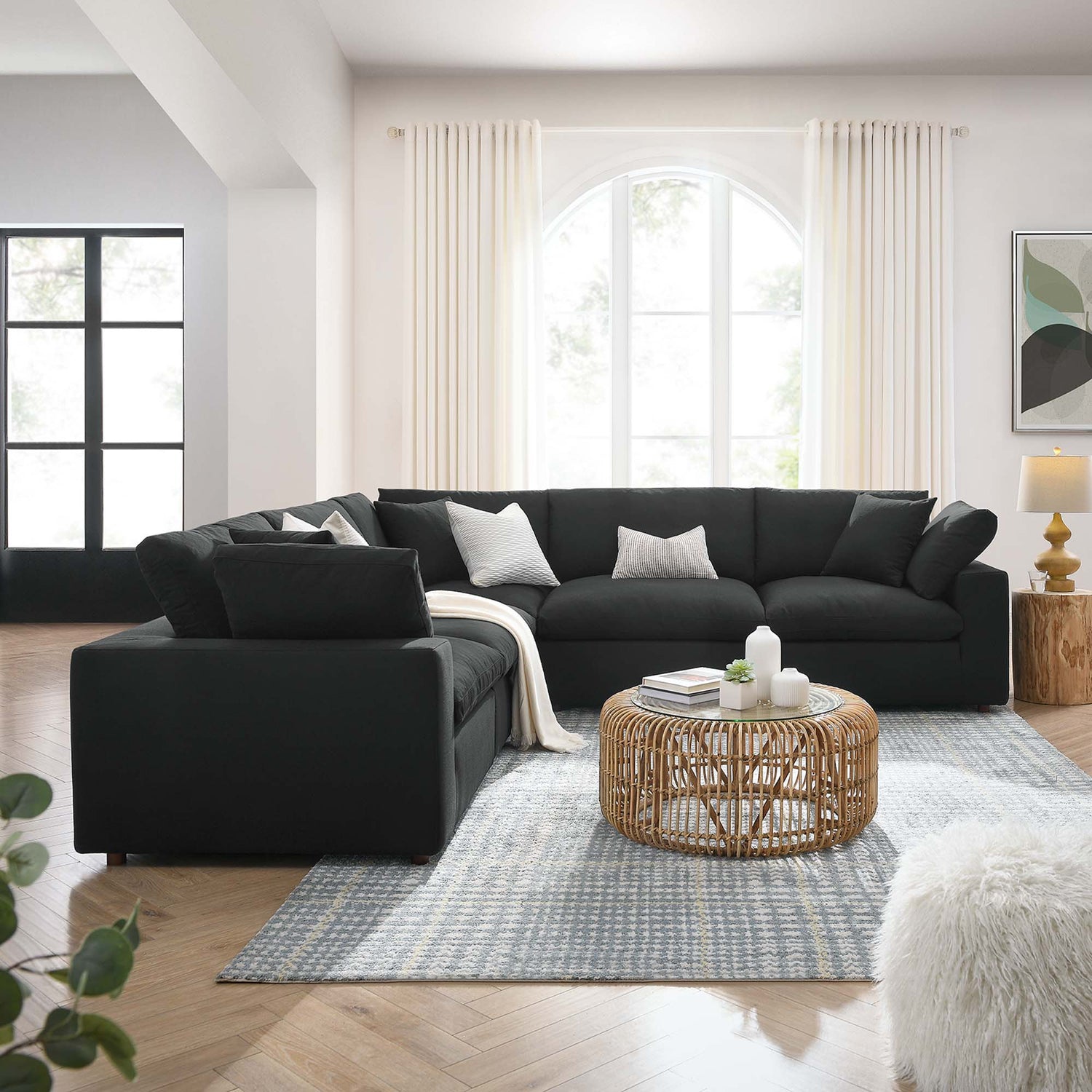 Commix Corner Sectional by Modway