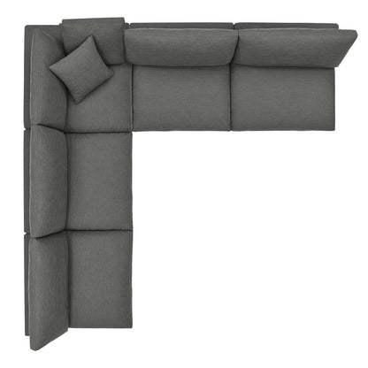 Commix Armless Corner Sectional by Modway