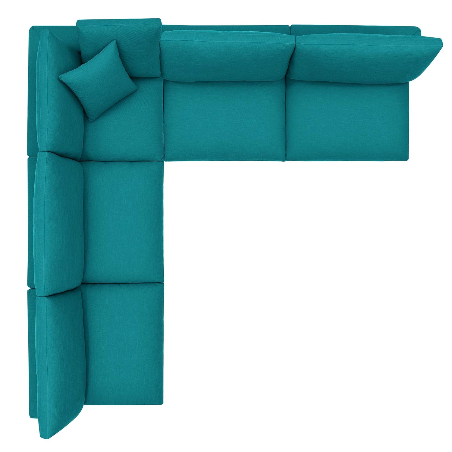 Commix Armless Corner Sectional by Modway