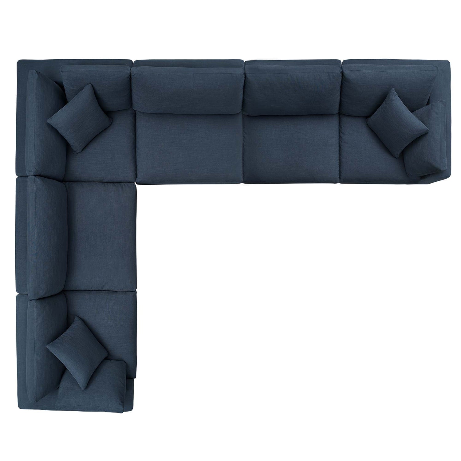 Commix Extra Large Corner Sectional by Modway