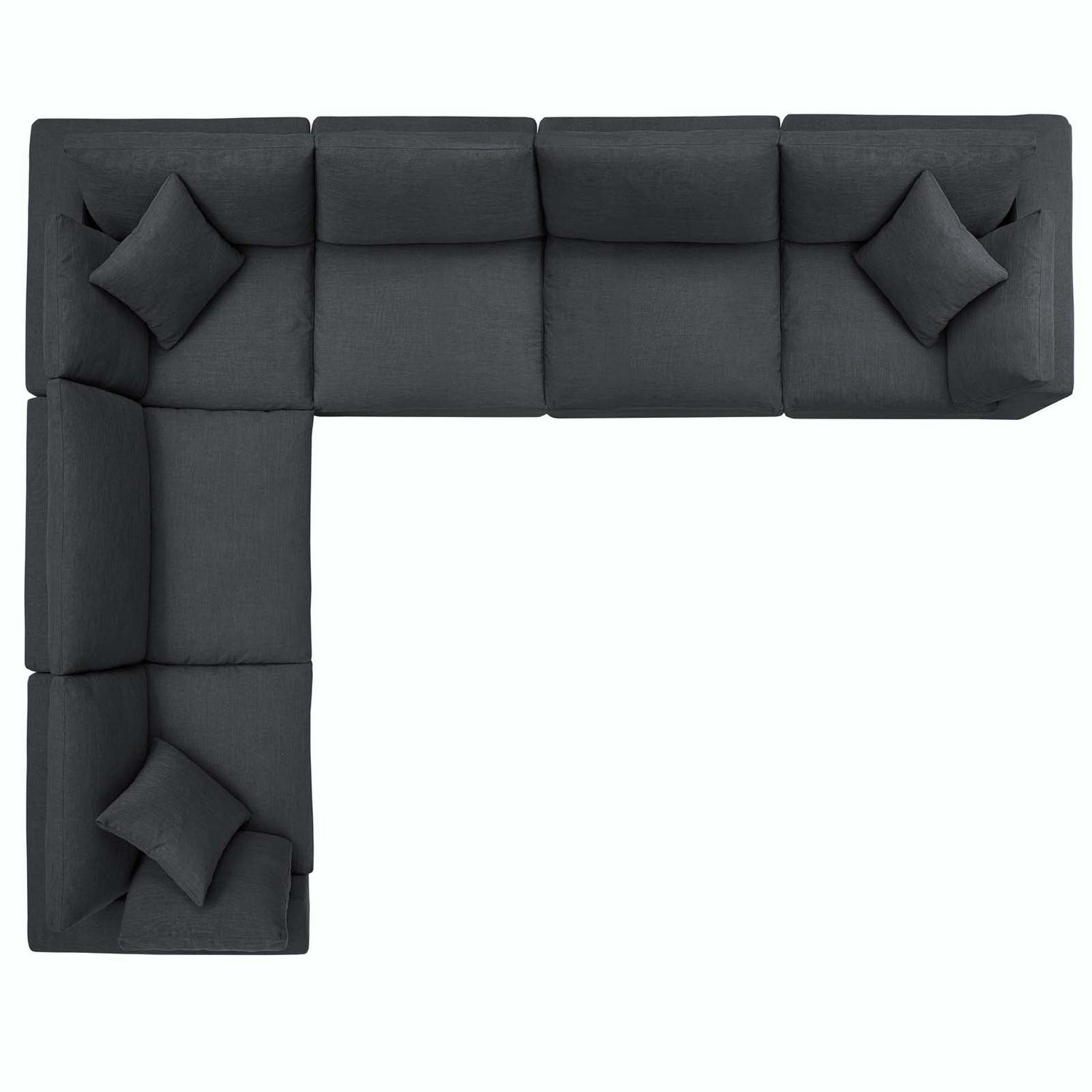 Commix Extra Large Corner Sectional by Modway