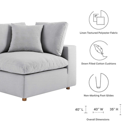 Commix U Shaped Sectional by Modway