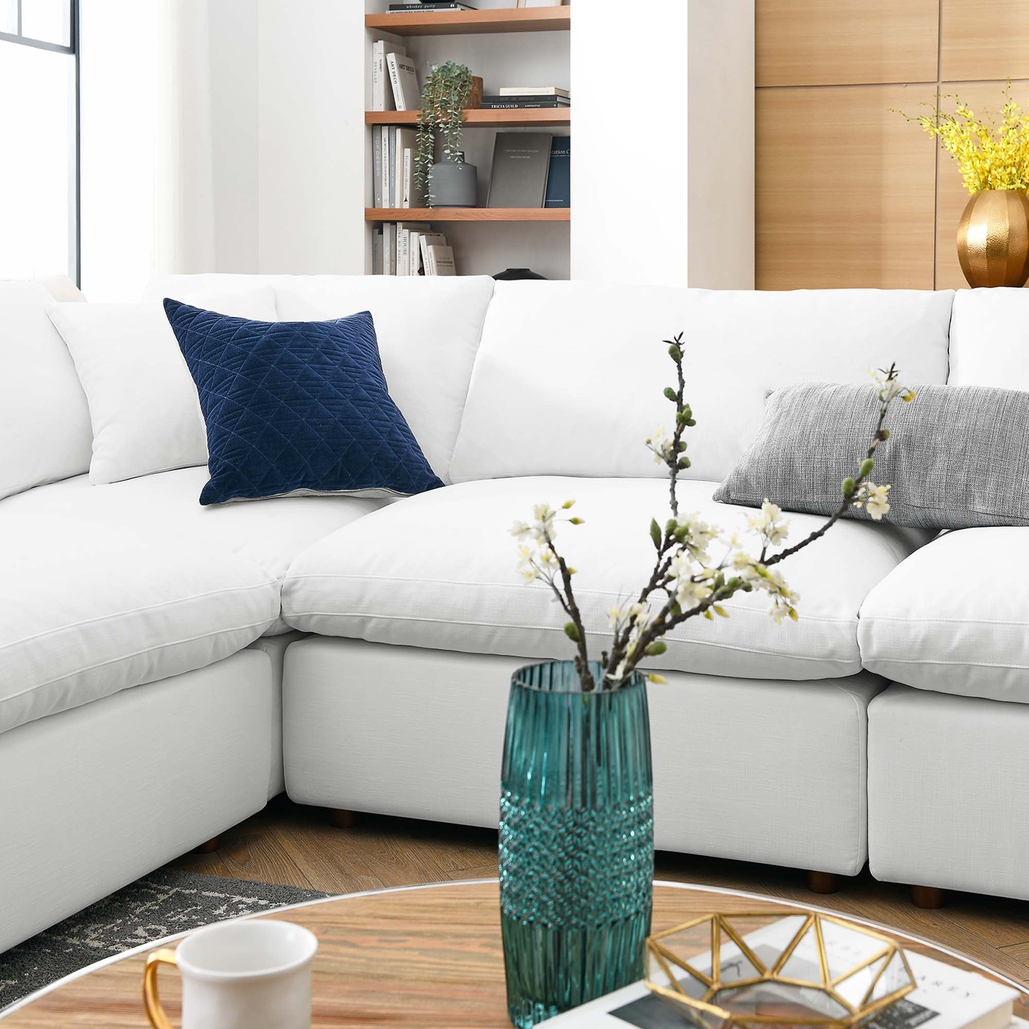 Commix U Shaped Sectional by Modway