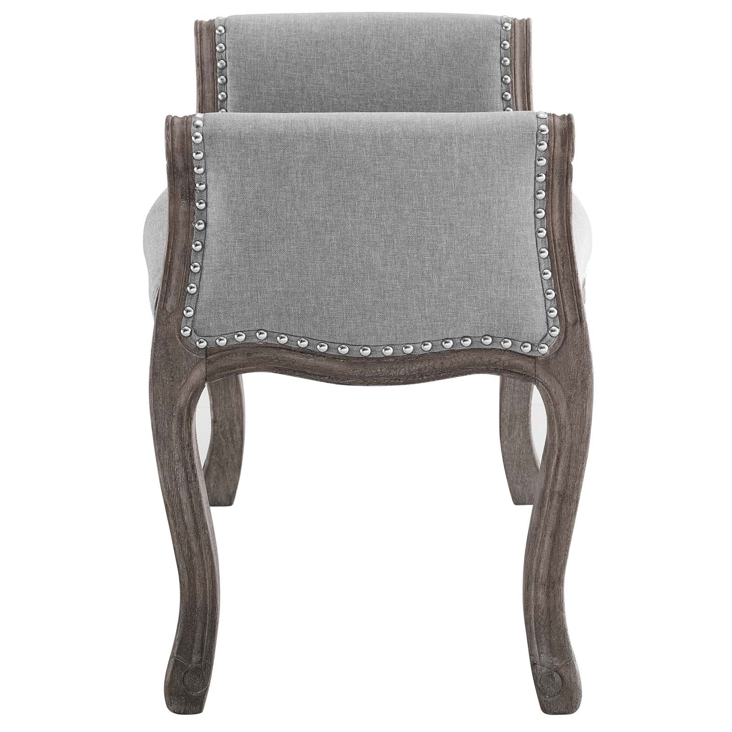 Avail Vintage French Upholstered Fabric Bench by Modway