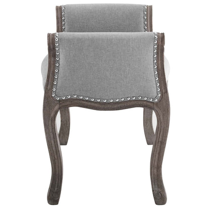 Avail Vintage French Upholstered Fabric Bench by Modway