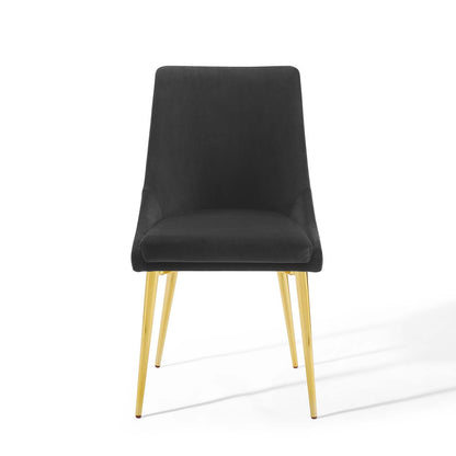 Viscount Modern Accent Performance Velvet Dining Chair By HouseBean